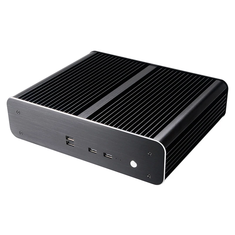 Caja Akasa Euler TX Plus Intel LGA1700 mini-ITX fina de aluminio sin ventilador - Caja