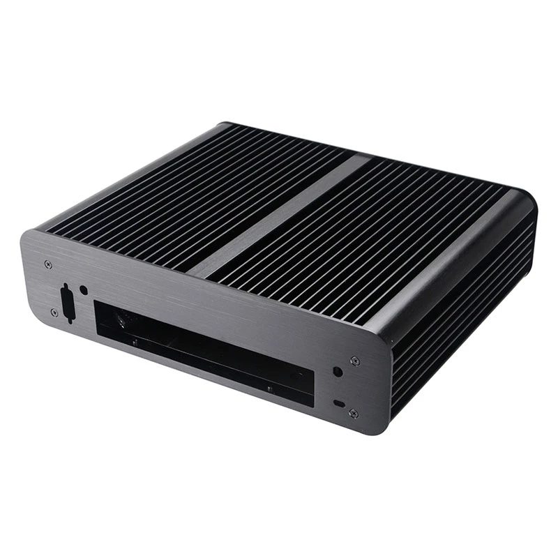 Caja Akasa Euler TX Plus Intel LGA1700 mini-ITX fina de aluminio sin ventilador - Caja