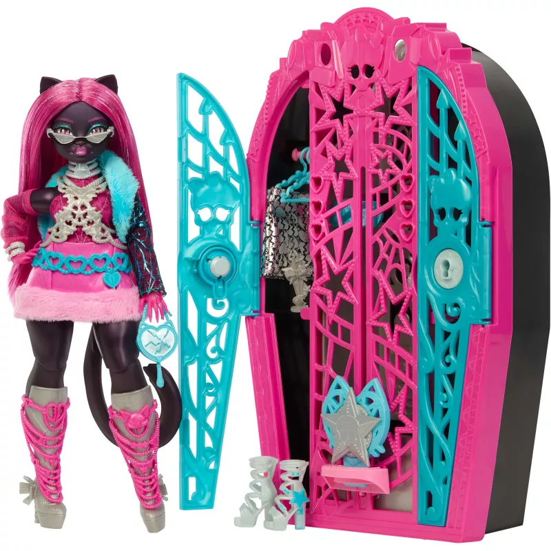 Muñeca Monster High Catty negra