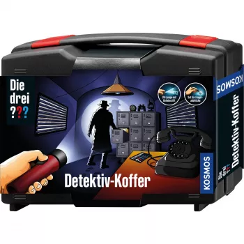 Die drei ??? Maletín de detective, sets de detective equipamiento completo para jóvenes detectives