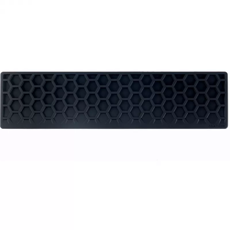 Reposamuñecas de silicona para K3/K7, reposamuñecas negro