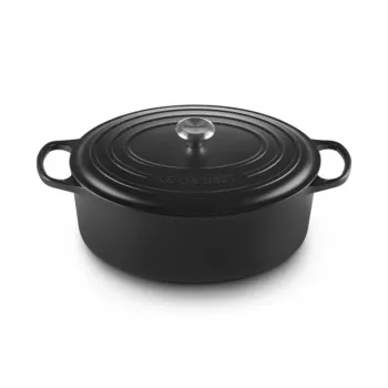 Le Creuset Cocotte Signature ovalada 35 cm negra (21178350000430)