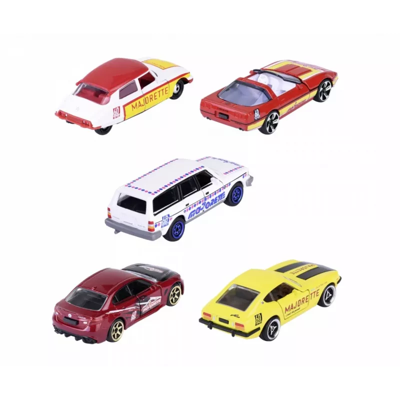 Set de vehículos Majorette 60th Anniversary pack de 5