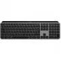 Logitech Master Series MX Keys S para Mac - Teclado - Tamaño completo - retroiluminado - inalámbrico - Bluetooth LE - AZERTY - Francés - Space Gray (920-011625)
