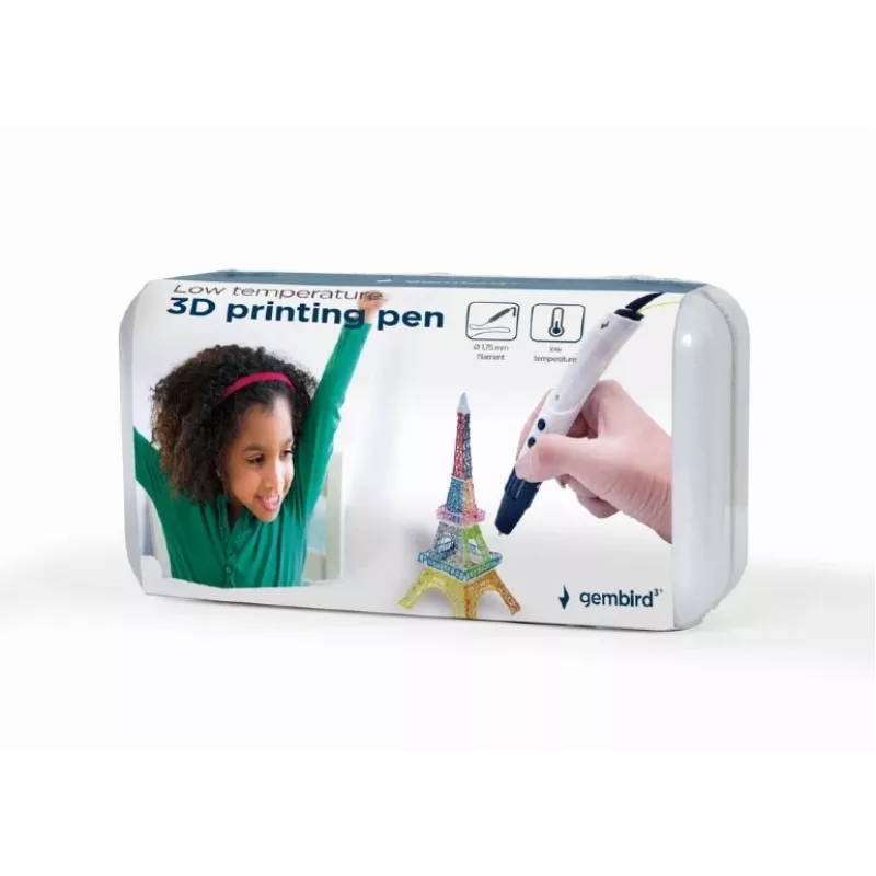 Gembird Bolígrafo 3D de baja temperatura | Blanco