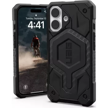 UAG Urban Armor Gear funda Monarch | Apple iPhone 16 | fibra de carbono | 114462114242 (114462114242)