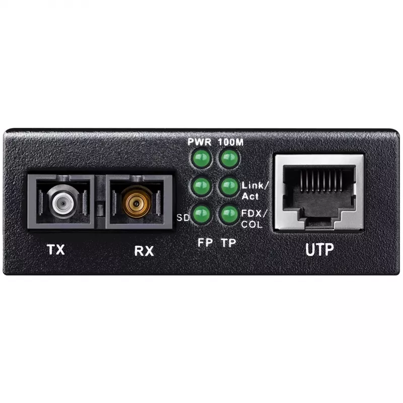 Cudy MC100SA-20 convertidor de medios de red 100 Mbit/s 1310 nm monomodo negro