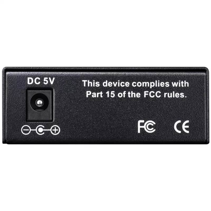 Cudy MC100SA-20 convertidor de medios de red 100 Mbit/s 1310 nm monomodo negro