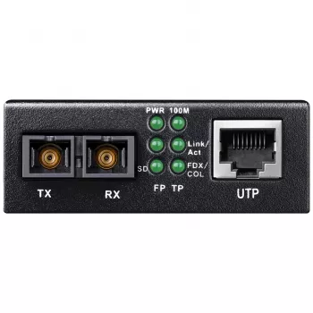 Cudy MC100MA-2 convertidor de medios de red 1000 Mbit/s 1310 nm multimodo negro