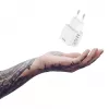 Hama 00201652 cargador 220V USB-C PD/Qualcomm 25W blanco