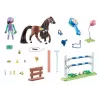 Set de figuras caballos 71355 Zoe y Blaze con obstáculos