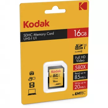Kodak SD 16 GB UHS-I U1 V10 Premium (EKMSD16GHC10K)