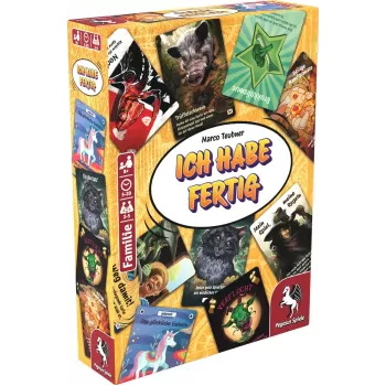 ICH HABE FERTIG, juego de cartas