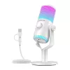 Micrófono gaming Maono DM30RGB (blanco)