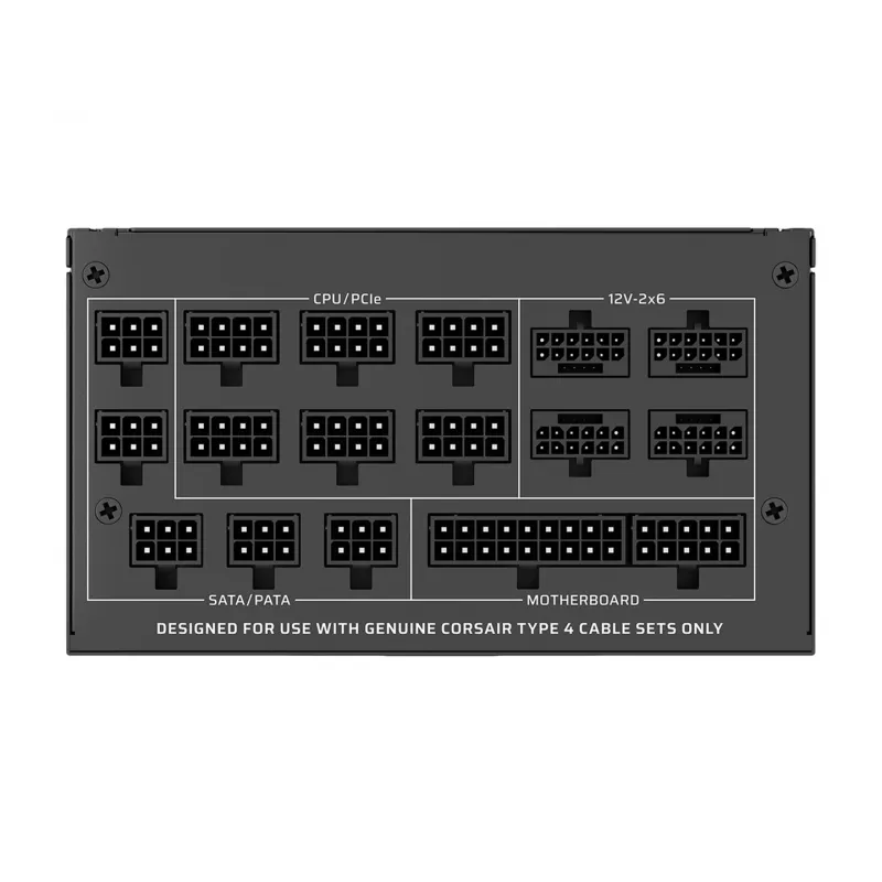 Fuente de alimentación Corsair WS3000 3000W 80+ Pla ATX 3.1 F.Mod