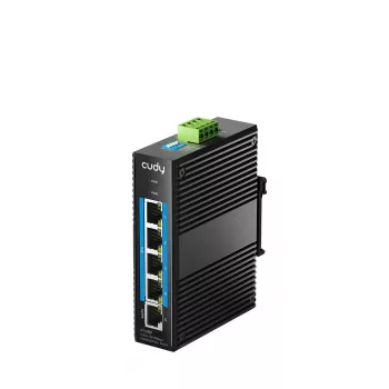 Switch de red - Cudy IF1005P (10/100) Negro