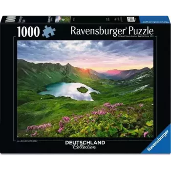Puzle Germany Collection - Allgäuer Bergsee (1000 piezas)