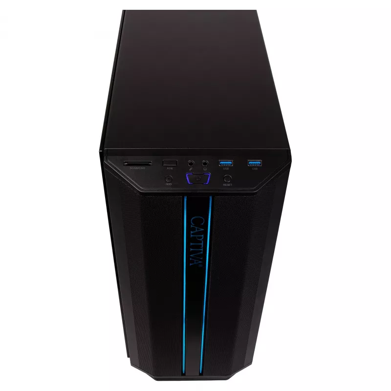 Captiva Advanced Gaming R98-206 PC de sobremesa AMD Ryzen 7 5700X, 32GB RAM, 1TB M.2 SSD, Nvidia GeForce RTX 5060, Wi-Fi 6, Windows 11 (98206)
