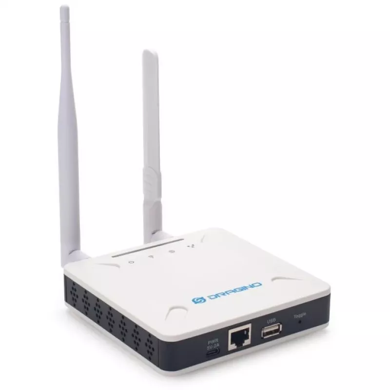 DRAGINO - Gateway - LoRa - Gateway IoT para interiores - LPS8v2-868 (sin 4G) (LPS8v2-868)