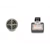 DeLOCK 60077 adaptador de cable M12 RJ-45 negro - turquesa (60077)