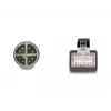 DeLOCK 60077 adaptador de cable M12 RJ-45 negro - turquesa (60077)