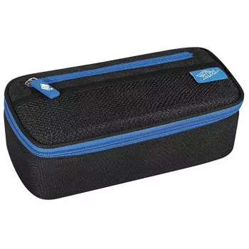 WEDO Estuche escolar negro/azul claro
