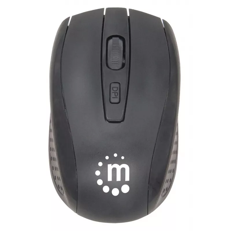 Manhattan 178990 Conjunto inalámbrico de teclado y ratón, Negro