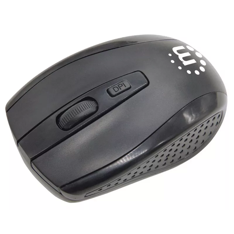 Manhattan 178990 Conjunto inalámbrico de teclado y ratón, Negro