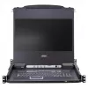 ATEN CL5708MW Conmutador KVM LCD de 43 cm de ancho, USB-PS/2, VGA, 8 puertos, distribución UK