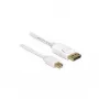 C2G Cat6 cable de red patch apantallado (UTP) con alivio de tracción - cable patch - RJ-45 (M) a RJ-45 (M) - 30 cm - UTP - CAT 6 - moldeado, sin lengüeta, hilo - blanco