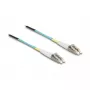 Delock cable de fibra óptica LC-Duplex a LC-Duplex multimodo OM3 25 m