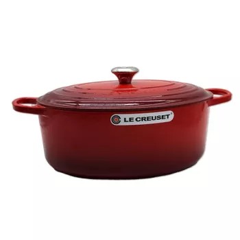 Cazuela ovalada Le Creuset Signature 35 cm rojo cereza (21178350602430)