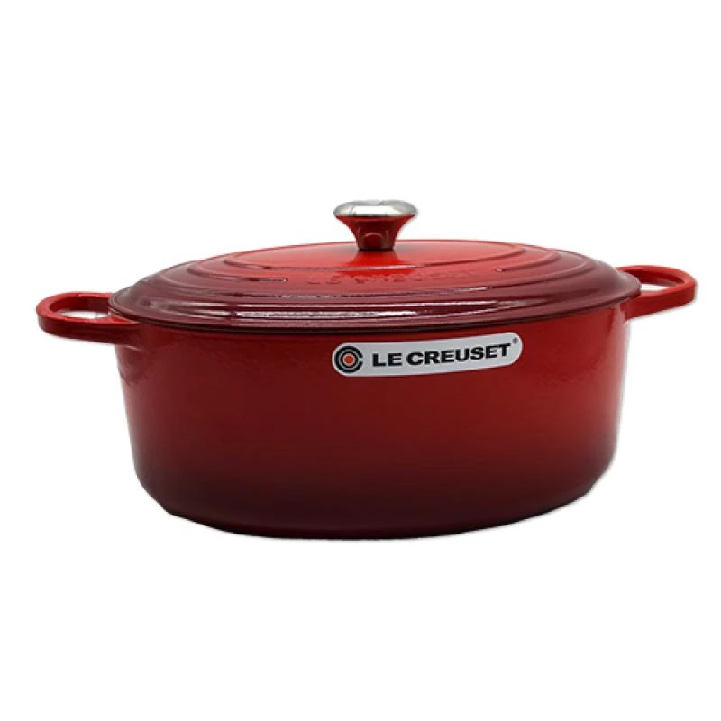 Cazuela ovalada Le Creuset Signature 35 cm rojo cereza (21178350602430)