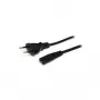 StarTech.com Cable de carga para portátil de 2 m, conector EU a C7, 2,5A 250V, 18AWG, cable de alimentación para portátil/impresora, cable de cargador de portátil, cable de fuente de alimentación de portátil - UL