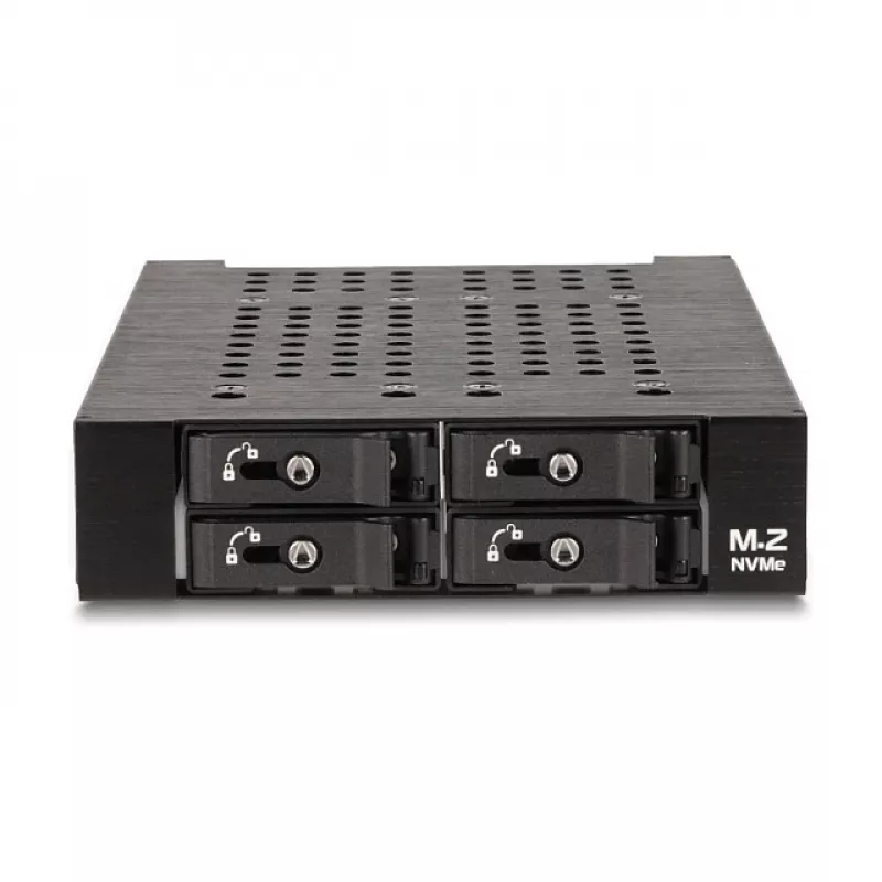 Delock Bahía extraíble de 3.5 para 4x SSD M.2 NVMe con conector OcuLink SFF-8612 (47111)