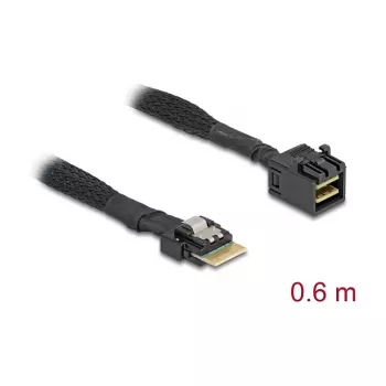 Delock Cable Mini SAS HD SFF-8643 a SAS delgado SFF-8654 4i 60 cm