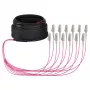 EFB Cable troncal U-DQ(ZN)BH OM4 12G (1x12) LC-LC 10m Dca LSZH