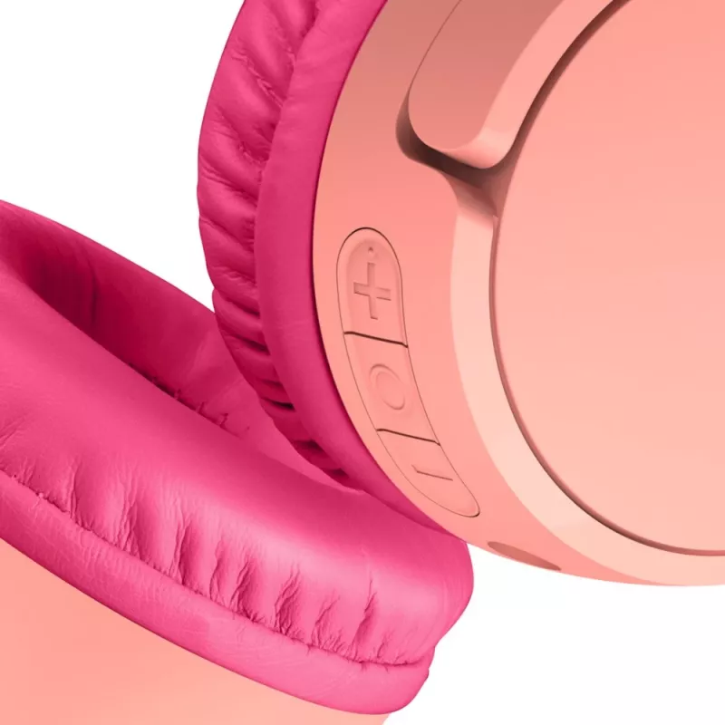 Auriculares inalámbricos para niños rosa
