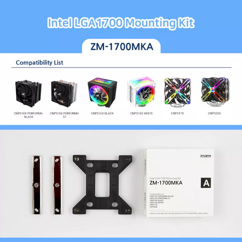 Zalman ZM-1700MKA Kit de montaje Intel