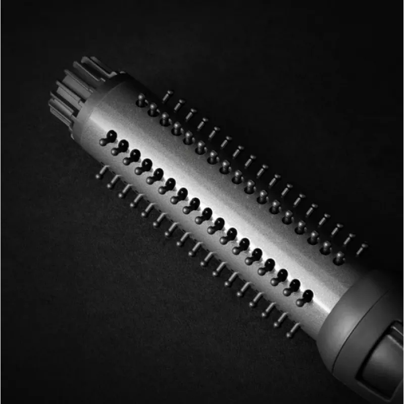 Revamp BR-1350X Progloss Cepillo de aire caliente cerámico Volume & Wave, negro