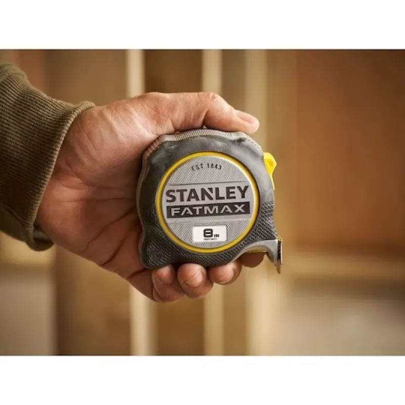 Stanley FMHT38217-0 Cinta métrica 8 m Negro, Amarillo