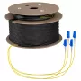 EFB Cable troncal U-DQ(ZN)BH OS2 4E (1x4) LC-LC 130m Dca LSZH G657A1