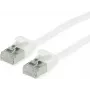 ROLINE Green - cable de parcheo - RJ-45 (M) a RJ-45 (M) - 30 cm - U/FTP - CAT 6a - libre de halógenos, moldeado, Snagless, trenzado - blanco (21.44.1699)