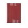 GBC LeatherGrain fundas ThermaBind 3 mm rojo (100), A4, rojo, transparente, mate, 30 hojas, 3 mm, 297 mm