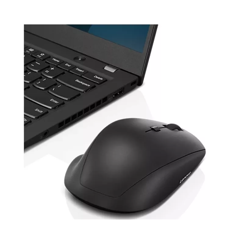 Lenovo 600 Wireless Media ratón de oficina diestro RF inalámbrico óptico 2400 DPI