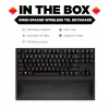 HP OMEN Spacer teclado inalámbrico TKL, tamaño completo (100 %), inalámbrico, RF inalámbrico, mecánico, negro