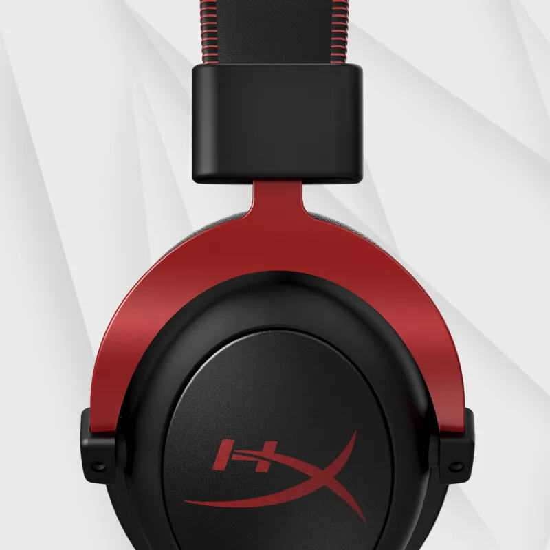 HyperX Cloud II - auriculares gaming (negro-rojo)