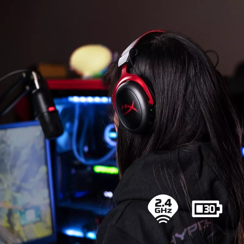 HyperX Cloud II - auriculares gaming (negro-rojo)