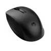 HP 650 Combo de teclado y ratón inalámbrico, tamaño completo (100%), inalámbrico, RF inalámbrico, membrana, negro, ratón incluido