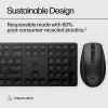 HP 650 Combinación de teclado y ratón inalámbrica, tamaño completo (100%), inalámbrico, RF inalámbrico, membrana, negro, ratón incluido